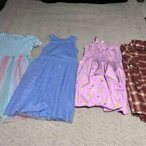 Bundle Girls Clothes Dresses Size 7-8